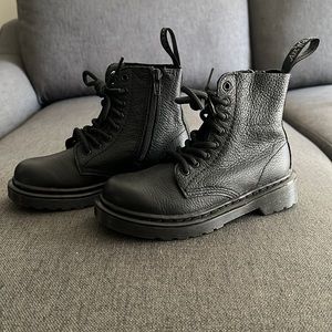 KIDS DOC MARTEN COMBAT BOOTS, Size 12